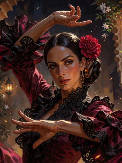 Carmen - Profesora de Flamenco